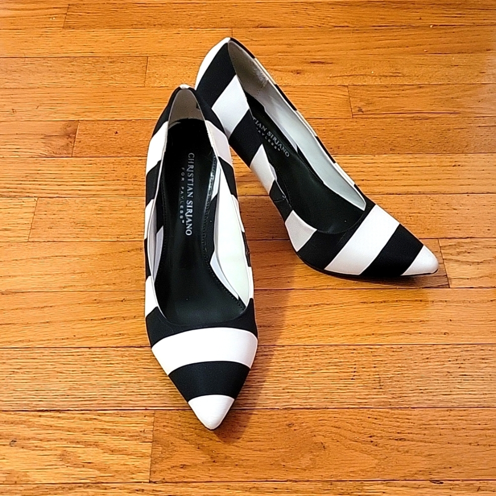 Stripe Pumps